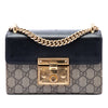 Secondhand Gucci Small GG Supreme Padlock Crossbody