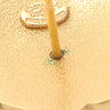 Chanel Enamel Camellia CC Stud Push Back Earrings Secondhand