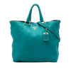 Prada Vitello Daino Open Convertible Tote Secondhand