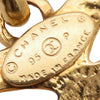 Secondhand Chanel CC Gold Plated Heart Pendant Necklace