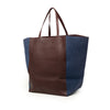 Celine Large Bicolor Suede and Calfskin Phantom Cabas Tote Secondhand