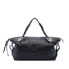 Gucci Large Pebbled Calfskin Bamboo Bar Tote Secondhand