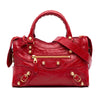 Balenciaga Mini Lambskin Motocross Giant 21 City Satchel Secondhand