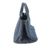 Prada Denim Canapa Logo Tote Secondhand