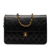 Chanel CC Quilted Lambskin Single Flap Secondhand