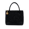Chanel Suede Medallion Tote Secondhand