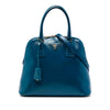 Prada Saffiano Vernice Dome Satchel Secondhand
