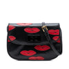 Prada Leather Lips Applique Crossbody Secondhand