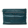 Balenciaga Lambskin Motocross Classic Clip Clutch L Secondhand