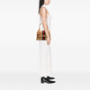Gucci Medium Suede Web Horsebit Paparazzo Top Handle Bag Secondhand