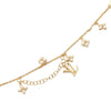 Louis Vuitton Gold Plated LV Floragram Bracelet Secondhand