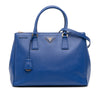 Secondhand Prada Medium Saffiano Lux Galleria Double Zip Satchel