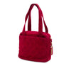 Chanel CC Quilted Suede Handbag Secondhand