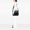 Ferragamo Gancini Trimmed Calfskin Messenger Bag Secondhand