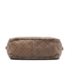 Chanel CC Quilted Iridescent Calfskin Tweed Bowler Bag Secondhand
