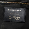 Burberry Small Leather and House Check Canvas Canterbury Tote Secondhand