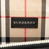 Burberry Check Embossed Trimmed Leather Business Bag Secondhand