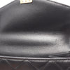 Chanel Mini Quilted Lambskin Crystal Geometric CC Frame Flap Secondhand