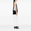 Prada Saffiano Trimmed Tessuto Zip Top Crossbody Secondhand