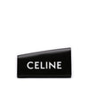 Celine Leather Asymmetric Logo Clutch Secondhand