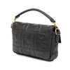 Fendi Mini Zucca Embossed Leather Baguette Satchel Secondhand