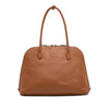 Miu Miu Softy Calfskin Embossed Logo Shoulder Bag Secondhand