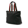 Gucci GG Canvas Web Tote Secondhand