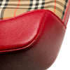 Burberry Haymarket Check Canvas Handbag Secondhand