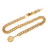Secondhand Chanel Gold Plated CC Medallion Chain Belt