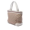 Gucci GG Canvas Web Mayfair Tote Secondhand