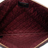 Chanel Large Quilted Stitched Calfskin Zip Pouch Secondhand