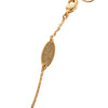 Louis Vuitton Gold Plated LV and Me Letter h Pendant Necklace Secondhand
