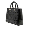 Dior Large Patent Cannage Lady Dior Secondhand