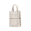 Secondhand Dior Mini Oblique Canvas Vertical Book Tote