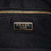 Prada Canvas Broccato Patch Clutch Secondhand