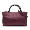 Gucci Medium Calfskin Bamboo Shopper Satchel Secondhand