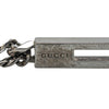 Gucci Sterling Silver G Bar Pendant Necklace Secondhand