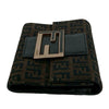 Fendi Zucchino Canvas Trifold Wallet Secondhand