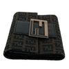 Fendi Zucchino Canvas Trifold Wallet Secondhand