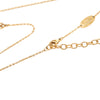 Louis Vuitton Gold Plated Nanogram Pendant Necklace Secondhand