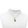 Louis Vuitton Gold Plated Nanogram Pendant Necklace Secondhand
