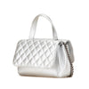 Secondhand Chanel Quilted Metallic Calfskin Pilot Essentials Double Sided Flap