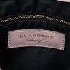 Secondhand Burberry Small Haymarket Check Trimmed Leather Dickens Crossbody
