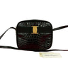 Ferragamo Croc Embossed Leather Vara Crossbody Secondhand