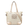 LOEWE Anagram Canvas Satchel Secondhand