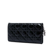 Dior Patent Cannage Lady Dior Wallet On Chain Secondhand