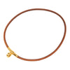 Hermès Leather Kite Choker Necklace Secondhand