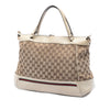 Secondhand Gucci GG Canvas Web Mayfair Satchel