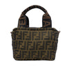 Fendi Mini Zucca Canvas Satchel Secondhand