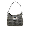 Secondhand Fendi Zucchino Canvas Double Flap Mamma